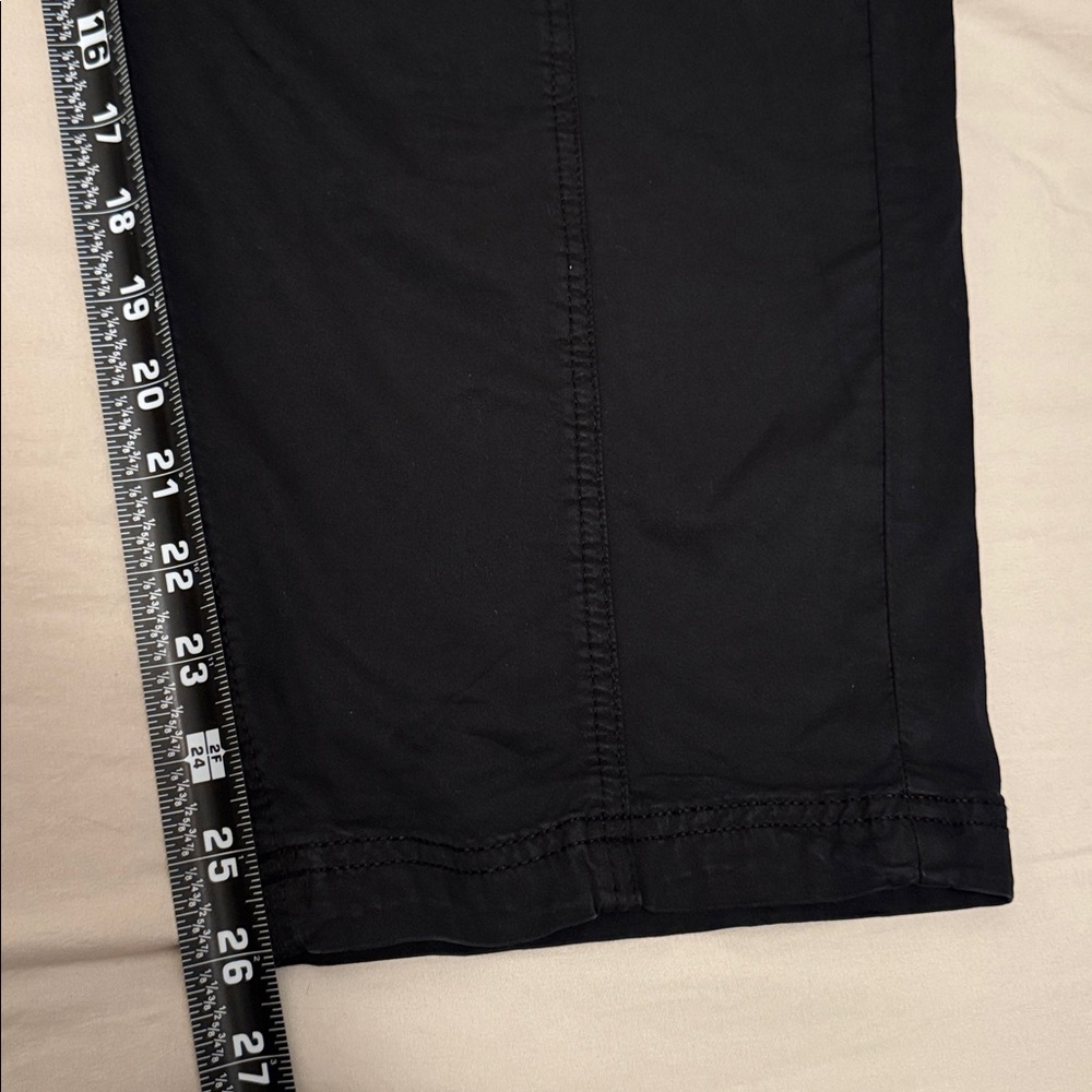 American Eagle Outfitters NWT Black Barrel Pants mid rise  size 10 - Picture 8 of 9